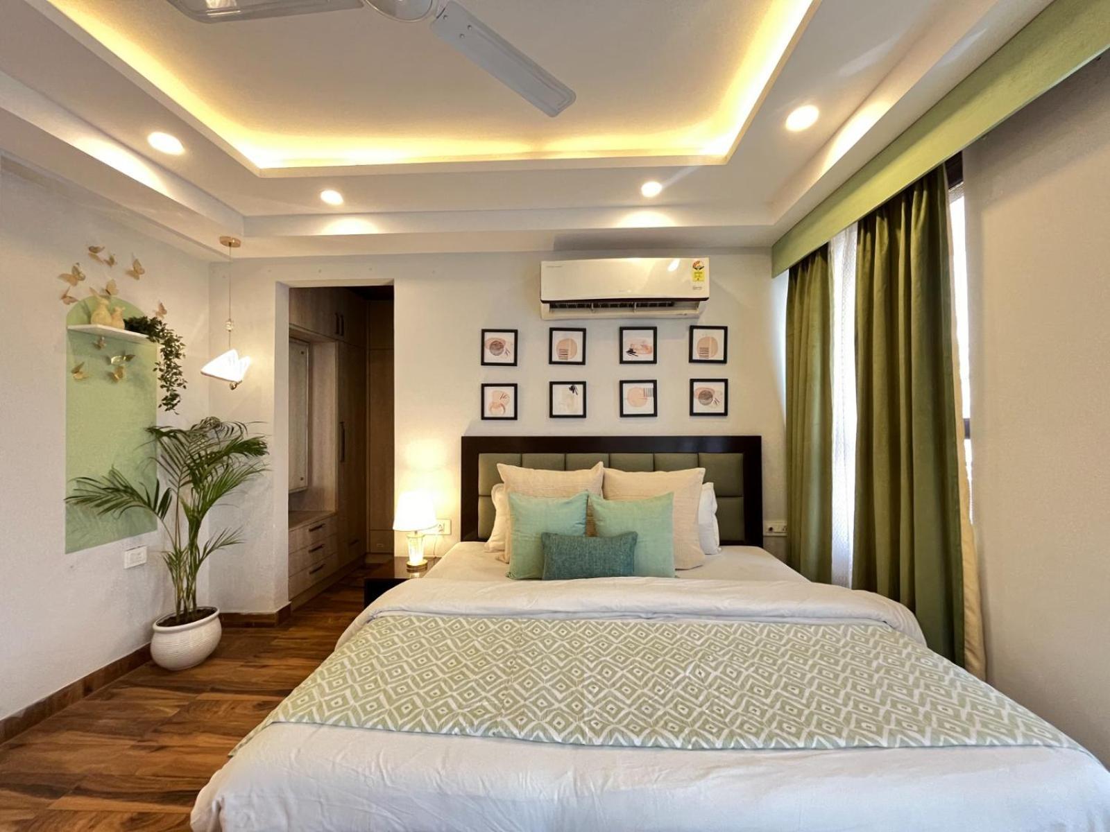 Bedchambers Serviced Apartments, Sector 38 Gurgaon Bagian luar foto